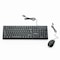Verbatim Wired keyboard and Mouse 3 Button. 70734 - alternate 1