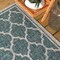 Jonathan Y Trebol Moroccan Trellis Textured Weave Teal/Gray 2 ft. x 8 ft. Indoor/Outdoor Runner Rug SMB109E-28 - alternate 5
