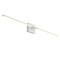 Jonathan Y McKenna 32" Modern Minimalist Dimmable Integrated LED Metal Wall Sconce, White JYL7040G - alternate 1