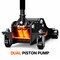 Av Steel Heavy-Duty Floor Jack 4 Ton (8,000 lbs), Dual Piston Pump, Lift Range 4-1/4 in to 19-3/4 in AV-402F - alternate 4