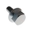 Zoro Select Not Graded, 1/4"-20 Standard Flange Bolt, Plain Stainless Steel, 5/8 in L, 100 PK 31-SFH-25C-62 - alternate 2