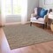 Homeroots 8' X 10' Brown Beige And Taupe Geometric Washable Indoor Outdoor Area Rug 615191 - alternate 6