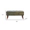 Homeroots 35in Brown Solid Wood Storage Bench With Cabinet 718233 - alternate 3