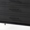 Homeroots 36" Black And White Solid Wood And Marble Three Drawer Dresser 391999 - alternate 5