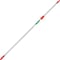 Unger 96" Threaded Extension Handle, Silver, Red, Aluminum EP24R - alternate 1