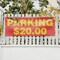 Signmission Parking $20 Dollars, 36 Inch x 96 Inch, Vinyl Banner B-96-30777 - alternate 3