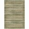 Homeroots 9' X 12' Green And Beige Striped Washable Indoor Outdoor Area Rug 631495 - alternate 6