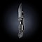 Unilite Heavy Duty Folding Knife, High-Carbon 3Cr13 Stainless Steel Blade Drop Point Serrated Edge Assis EK4 - alternate 5