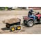 Polar Trailer Heavy Duty Tandem Axle 1200 lb. 15 Cubic Foot ATV UTV Lawn Mower Trailer TA1200, Black 8261 - alternate 7