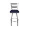 Holland Bar Stool Co 410 Jackie Stainless Steel 36in Swivel Bar Stool with Canter Twilight Seat 41036SS002 - alternate 5