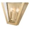 Z-Lite Montalcino Rubbed Brass 2 Light Wall Sconce 1961-2S-RB - alternate 3
