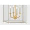 Hudson Valley Lighting Houghton 12.75 in. Lantern in Aged Brass/Off-White by Mark D. Sikes MDS2400-AGB/OW - alternate 3