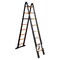 Wrightmaster 16.5 ft. Reach Aluminium Alloy Telescoping Multi-Position Ladder, 330 lb. Load Capacity ZOR-AF-16.5-BLO - alternate 5