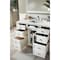 James Martin Vanities 48" S Vanity, Bright White w/Eternal Jasmine Pearl Top w/FreePower Wireless Charger 157-V48-BW-FEJP - alternate 5
