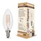 Bulbrite LED Filament, 4 Watt Dimmable B11 Light Bulb, Clear Glass Finish, E12 Base, 4000K, 300 Lumens, 4PK 862306 - alternate 7