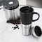 Mr. Coffee 16oz Stainless Steel and Stoneware Travel Mug 131002.01 - alternate 3