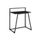 Homeroots 30" Black Wood and Metal Sled Computer Desk 489823 - alternate 1