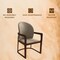 Leisuremod Svelta Elegant Wooden Dining Chair in Dark Taupe SC58DTP - alternate 5