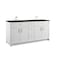 James Martin Vanities Bellshire 72" Double Vanity, Bright White w/ 3 CM Phantome Eclos Top 660-V72-BW-3PHT - alternate 4