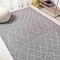 Jonathan Y Madaba Moroccan Trellis Gray/Cream 3 ft. x 5 ft. Indoor/Outdoor Area Rug SMB114A-3 - alternate 4