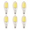 Westinghouse 63/73/85W Daylight ED37 High Lumen Filament LED Light Bulb, Extended Mogul Base, 6PK 5324020 - alternate 1