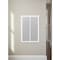 Sierra Grates 10 in. H X 14 in. W Return Air Grille, 1-Way 45 Degree Louvered, Steel, White RG1014 - alternate 3