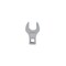Sunex 1/2 in Drive 25Mm Jumbo Crowfoot Wrench 97325A - alternate 2