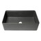 Alfi Brand Grey Matte Workstation 33''X20'' Single Bowl Step Rim Fireclay Farm Sink W/ Accessories ABFS3320S-GM - alternate 4