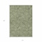 Homeroots 10' X 14' Olive Green And Light Green Floral Washable Indoor Outdoor Area Rug 594652 - alternate 5