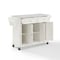 Crosley Full Size Stone Top Kitchen Cart KF30005EWH - alternate 6