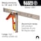 Klein Tools Electrician's Combination Square, 12-Inch 935CSEL - alternate 6