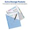 Avery Write & Erase Pocket Plastic Dividers, 8-Tab Set, Multicolor, 24PK 16177 - alternate 5
