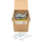 Big Horn Wood Screw, #8, 2-1/2 in, Stainless Steel Flange Round Head Square Drive 12613 - alternate 4
