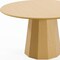 Homeroots 52" Natural Wood Pedestal Base Round Top Dining Table 721092 - alternate 3