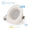 Infibrite 4 In. 5CCT Selectable 9W 750LM Recessed Retrofit LED Downlight, Dimmable, Wet Rated, 24PK IB-005-8-9W-WH-24PK - alternate 1