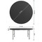 Flash Furniture Kathryn 5.89-Foot Round Bi-Fold Granite Black Plastic Banquet and Event Folding Table RB-183RFH-BK-GG - alternate 5