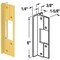 Prime-Line Defender Security Brass Aluminum Latch Guard U 9482 - alternate 1