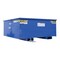 Vestil Steel Rotating Heavy Duty Box Hopper 1-1/4 Cubic Yard 6,000 Lb. Capacity Blue R-125-HD-BL - alternate 6