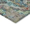 Homeroots 10' X 14' Orange And Teal Blue Abstract Washable Indoor Outdoor Area Rug 588461 - alternate 5