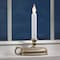 Xodus Deluxe 6'' W. x 9'' H. x 1.75'' D. Pewter LED Battery Operated Candle FPC1325P - alternate 1