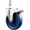 Service Caster 5 Inch 316SS Solid Polyurethane Swivel 12mm Stem Caster Total Lock Brake SCC SCC-SS316TSTTL20S514-SPUS-M1215 - alternate 1