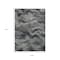 Homeroots 9' X 12' Gray And Silver Abstract Washable Indoor Outdoor Area Rug 631309 - alternate 6