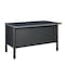 Regency Mesa Steel Single Pedestal Teacher's Office Desk 48in x 30in - Grey 66348SPGY - alternate 3