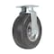 Vestil Flat-Free Rigid Caster 8 In. Diameter x 2 In. Width 275 Lb. Capacity Black/Gray CST-F-8X3FM-R - alternate 1