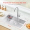 Vevor 25" Kitchen Sink Top Mount Single Bowl Drop-In Basin Stainless Steel Bar T252209RS0 - alternate 6