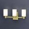 Gatco Modern Farmhouse Triple Sconce, Brushed Brass 1707 - alternate 2