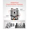 Vevor Sewer Pipe Inspection Robot 197FT Plumbing Crawler with Front/Rear Camera WR030-60 - alternate 4