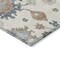 Homeroots 9' X 12' Ivory Brown And Blue Floral Washable Indoor Outdoor Area Rug 606162 - alternate 5