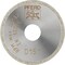 Pferd Diamond Cut-Off-Wheel, 1-9/16 in Dia, 1/32 in Thick, 3/8 in Arbor Hole Size, Diamond, D151 Grit 54002 - alternate 1