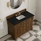 James Martin Vanities Brookfield 48" Single Vanity, Honey Oak, w/ 3 CM Phantome Eclos Top 547-V48-HNO-3PHT - alternate 4